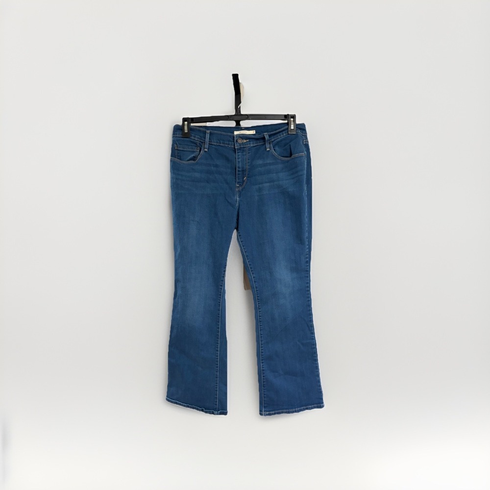 Levis‎ 515 bootcut womens jeans stretch medium wash stretch size 12 EUC A14